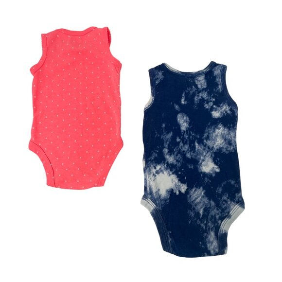 Baby‎ Girl's - 1 Leggings, 2 Short Sleeve & 2 Sleeveless Bodysuits - Size 3 M - Picture 7 of 10